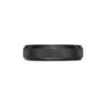 thumbnail image 6 of Men's Black Zirconium 6 MM Beveled Edge Ring for Men - Size 7.5, 6 of 8