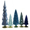 thumbnail image 3 of Cody Foster Blue Hued Glass Trees Set / 5 - 5 Glass Trees 17 Inch, Glass - Christmas July 4Th Village Decorate Decor Ms2040b, 3 of 3