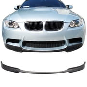 Ikon Motorsports Compatible with 08-13 E90 E92 E93 M3 Only A STYLE Front Bumper Lip Spoiler Polyurethane PU