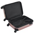 thumbnail image 4 of vidaXL Valise Rigide Chariot Or Rose ABS, 4 of 5