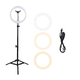 thumbnail image 1 of Kit de aro de luz X-PROSS 120 Leds 10 PULGADAS Tripie y soporte, 1 of 6