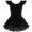 Black, variant on Emy Dola Kid Girls Ruffle Sleeve Ballet Skirted Leotard Shiny Dance Tutu Dresses Gymnastic Tulle Outfits