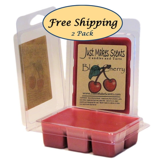 Black Cherry 2-Pack Wax Melts -Just Makes Scents Candles & Gifts