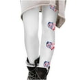 thumbnail image 4 of Nrmvnmi Patriotic High Waist Leggings for Women Fourth of July American Flag Patterned Compression Tights Women USA Flag Mothers Day Gifts For Her, 4 of 5