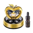 thumbnail image 1 of Love Apple Car Solar AirFreshener Rotating Aromatherapy Diffuser Energy Perfume L0U2, 1 of 8