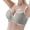 Grey, variant on 2 Pack Bras for Women Comfortable Large Thin Sagging Side Shining No Steel Ring Wrapping Bras