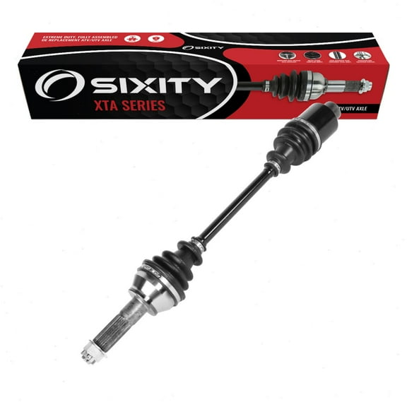 Sixity XTA Center Right Axle compatible with Polaris Ranger 6x6 700 EFI 800 MVRS 2008-2017