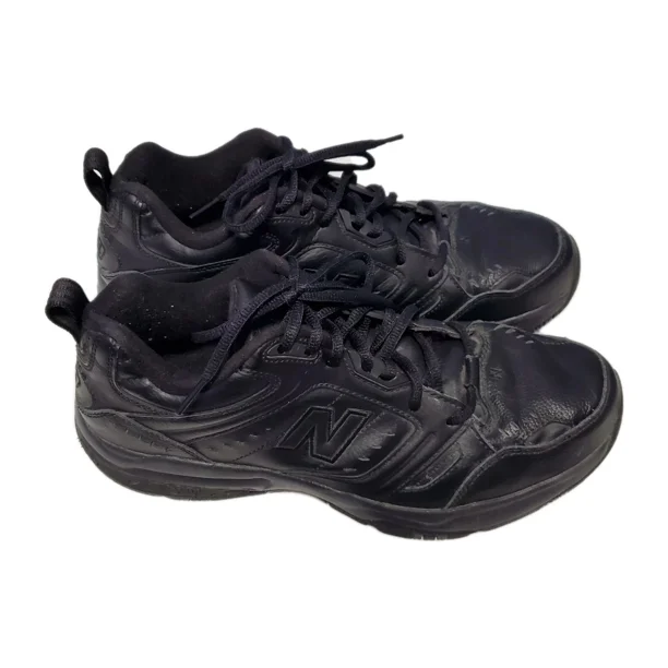 New Balance Shoes Men's 621 Size 10.5D Cross Training Gym Athletic Black Leather