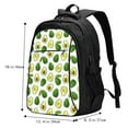thumbnail image 5 of Daiia Avocado1 Pattern USB Charging Backpack for Men and Women, Anti-Theft Backpack,Travel Backpack,School Backpack,College Backpack,Laptop Backpack, 5 of 7