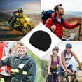 thumbnail image 4 of 3 Pieces Skull Caps for Men Women Cycling Caps Beanie Helmet Liner Black, 4 of 6