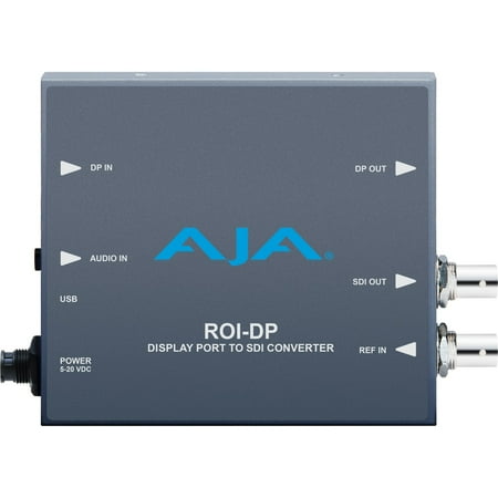 UPC: 0892448000168 | AJA VIDEO ROI-DP DisplayPort to SDI with ROI scaling