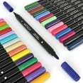 thumbnail image 2 of Arteza Dual Tip Fabric Markers Art Supply Set - 30 Colors, 2 of 7