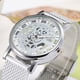 thumbnail image 4 of Reloj mecánico de imitación, reloj de cuarzo, reloj de vestir para hombre, reloj de negocios, reloj cronógrafo de acero inoxidable para hombre, reloj de pulsera de diseño, 4 of 4