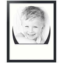 ArtToFrames Collage Photo Picture Frame with 1 - 18x24" Openings, Framed in Black with Light Cream and Black Mats (CDM-3926-1494)