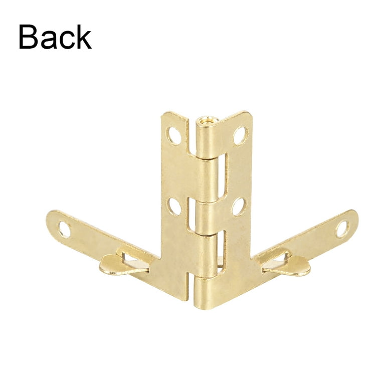 10pcs Concealable Quadrant Hinge 33mmx30mm Humidor Boxes Wine Case Fittings  