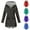 Dark Gray, variant on FAVIPT Rain Jacket for Women Lightweight Long Hooded Raincoat Waterproof Outdoor Travel Hiking Windbreaker Trench Coats Dark Gray 3XL