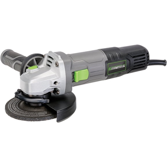 Genesis GAG745 7 Amp 4-1/2 in. Angle Grinder With Tool-less Wheel Guard and Grinding Wheel