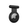 thumbnail image 4 of 2 piezas negras aplicables al rastreador GPS Airtag oculto, Airtag para niños, ancianos, mascotas, ropa, más seguro que el reloj Airtag, llavero Airtag y collar Airtag, 4 of 5
