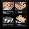 thumbnail image 4 of Caja De Almacenamiento De Bolas De Masa De Acero Inoxidable, Caja De Bolas De Masa De Acero Inoxidable Segura Multifuncional, Diseño De Tapa Fácil De Limpiar Para El Hogar, 4 of 7
