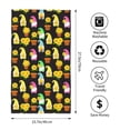thumbnail image 2 of Kdxio Hand Towel Gnomes With Sunflowers for Bathroom Kitchen Fingertip Bath Towels 27.5 x 16 Inch Home Hotel Gym Laundry Room, 2 of 5