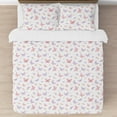 thumbnail image 3 of Sweet Jojo Designs Butterfly Blush Pink and Purple Girl Full/Queen Bed Comforter Bedding Set 3 Piece, 3 of 6