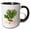 Black/White, variant on 3drose, Connecticut Territory Tree the White Oak, 15oz Mug