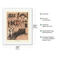 thumbnail image 2 of Ancient Greek Olympiad Hieroglyphs - From an Original Book - Color Plate - Fine Art Rolled Canvas Print 20in x 26in, 2 of 4