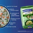 thumbnail image 3 of Daawat Ultima Naturally Aged Indian White Basmati Rice, Extra Long Grain, Gluten-free - 2lb Bag, 3 of 11
