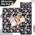 thumbnail image 4 of Pioneer Flower Floral Print Pattern Toddler Nap Mats for Kids Preschool,Sleeping Mat Bag or Kids,Toddler Sleeping Bag,Toddler Nap Mat or Daycare, 4 of 6