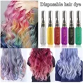 thumbnail image 2 of Heallor-mascarilla de Color para el cabello, herramienta de belleza lavable, no tóxica, temporal, doble propósito, 13 colores, desechable, tinte para el cabello, 2 of 5