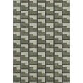 thumbnail image 2 of Addison Rugs Mayfield Premium Machine Washable Transitional Geometric Olive Rectangle Rug, 10' x 14', 2 of 6