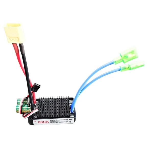 Controlador de Velocidad Yotijar a Prueba de Agua 12V-24V 640A ESC para Barco RC XT60
