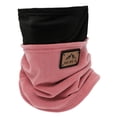 thumbnail image 1 of GDREDA Autumn And Winter Models Hanging Ear Scarf for Two Users – Colorful Patchwork Head Covering Half Patchwork Scarf Hot Pink,One Size, 1 of 3
