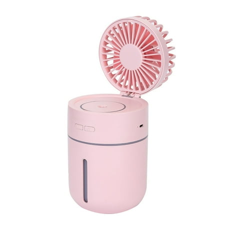 

Home Office Humidifier With Fan USB Ultrasonic Purifying Humidifier With LED Lamp Fog Generator Diffuser