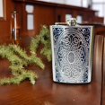 thumbnail image 4 of 8oz Celtic Design Flask, 4 of 4