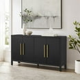 thumbnail image 4 of Crosley Furniture Darcy Sideboard Buffet Cabinet with Storage Shelves, Living Room, Kitchen, Dining, 4 of 13