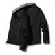 thumbnail image 4 of Ceisia Men's Fleece-Lined Suede-Like Workwear Jacket with Sherpa Collar Gift, 4 of 9