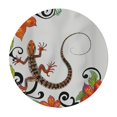 thumbnail image 4 of Orinice Lizard Flowers Vine Round Tablecloth Stain Resistant Washable Indoor Outdoor Kitchen Dining Wedding Parties 100% Polyester Fiber 46-50, 4 of 8