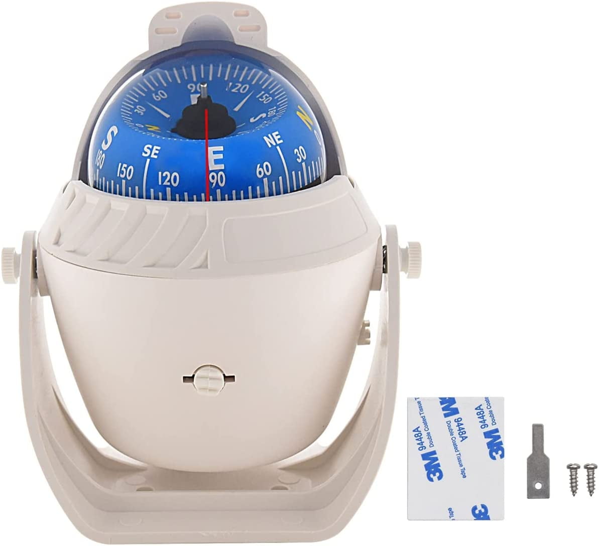 Marine Compass LED Light Navigation Pivoting Electronic Automotive Compasses for Boat Car Truck