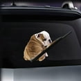 thumbnail image 4 of Cute Car Sticker Cartoon Dog Sticker Window Wiper Sticker and Decal For Car Styling Rear Windshield Decoration, 4 of 8