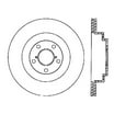 StopTech Power Slot Rear Right Rotor 90-01 Integra (exc. Type R) /all ...