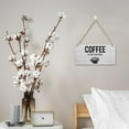 thumbnail image 5 of Wooden Wall Sign Coffee Is My True Love Retro Farmhouse Home Decor Gift For Home Living Dining Bedroom Entryway Hallway 12X 6 Inch, 5 of 7