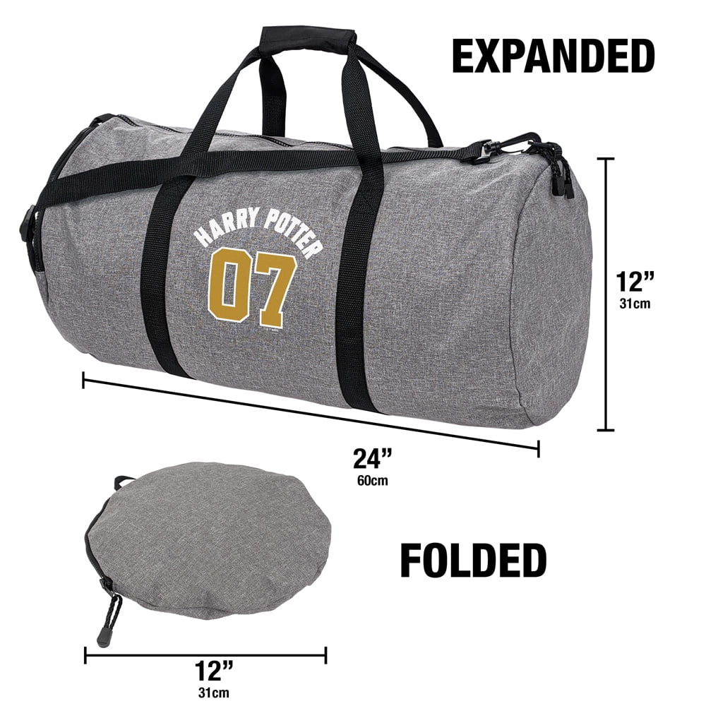Harry Potter Potter Jersey Clean Lightweight Duffel Bag for Sports and Gym Packable for Travel