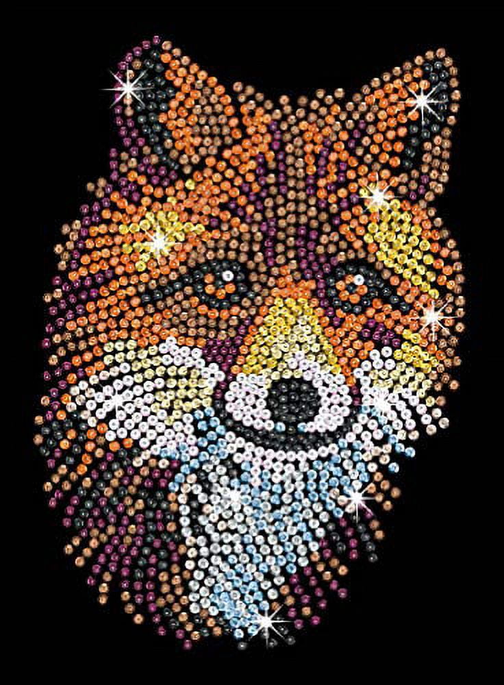 Sequin Art - Sparkling Fox - Sparkling Art Design and Craft