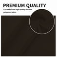 thumbnail image 5 of Easy-Going Outdoor Curtains for Patio Waterproof Cabana Grommet Curtain Panels, Chocolate, 52 x 120 inch, Set of 2, 5 of 7