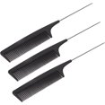 thumbnail image 2 of Hair Parting Combs, 10pcs Rat Tail Combs Fine Teeth Smoothing Rounded Surfaces Pointed Hair Parting Combs, 2 of 5