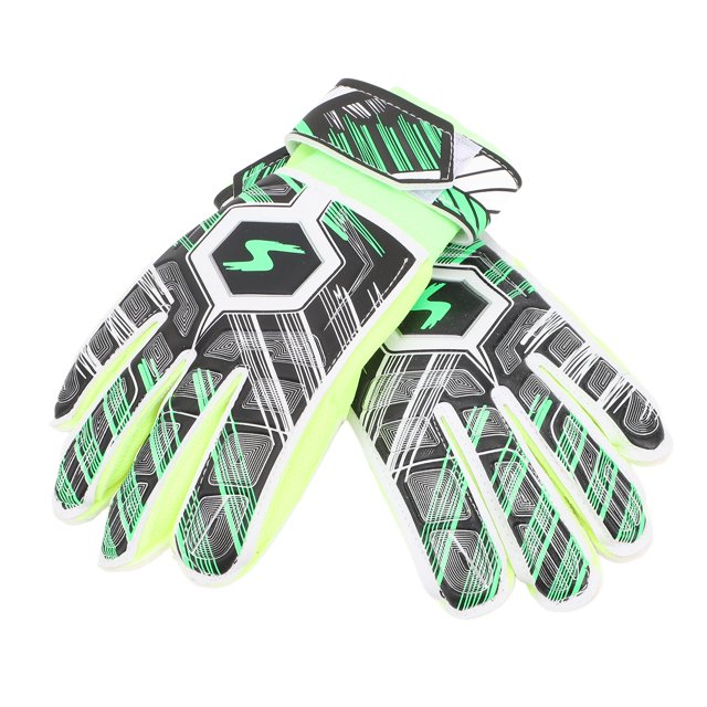 1 Par de Guantes de Portero para Niños, Guantes de fútbol resistentes a Colisiones de Látex para protector de Dedos con agarre