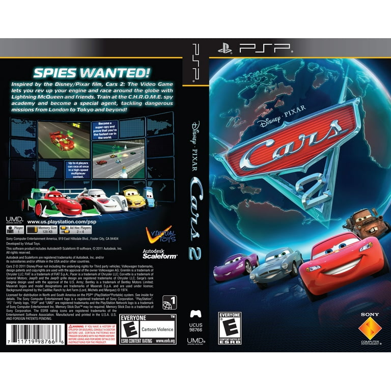 Cars 2 The Video Game - PlayStation Portable - Walmart.com