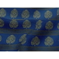 thumbnail image 4 of oneOone Viscose Jersey Fabric Leaves & Lotus Block Print Fabric By The Yard 60 Inch Wide, 4 of 5
