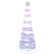 thumbnail image 1 of Costway Árbol de Navidad en Espiral Preiluminado, Árbol Artificial Iluminado con 341 Luces LED, 34 Modos de Iluminación, 1 of 5